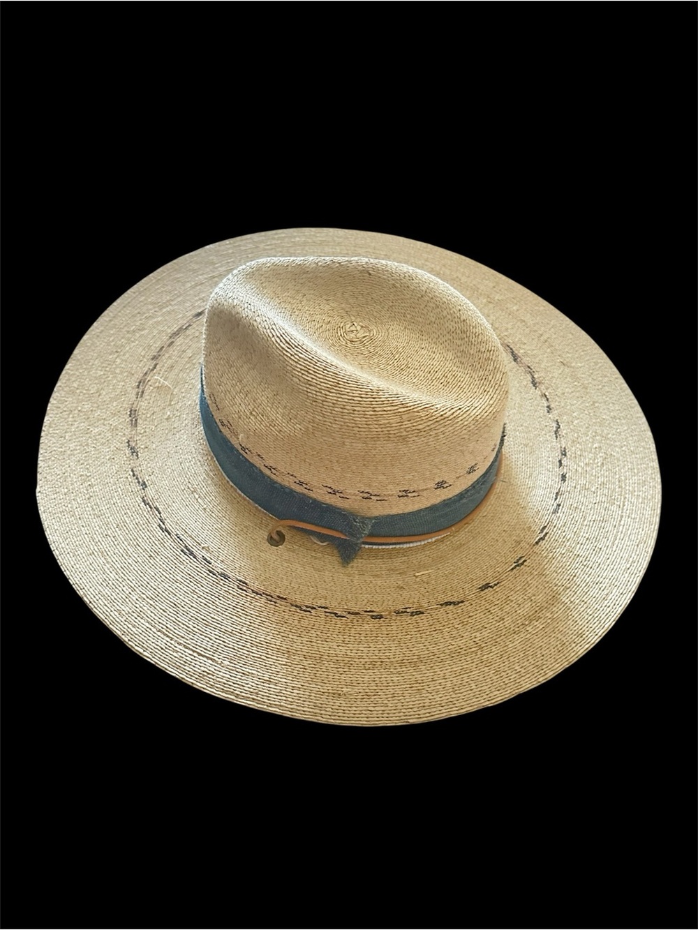 HAMPUI RUN RIVER FEDORA STRAW HAT NWT - Picture 2 of 7